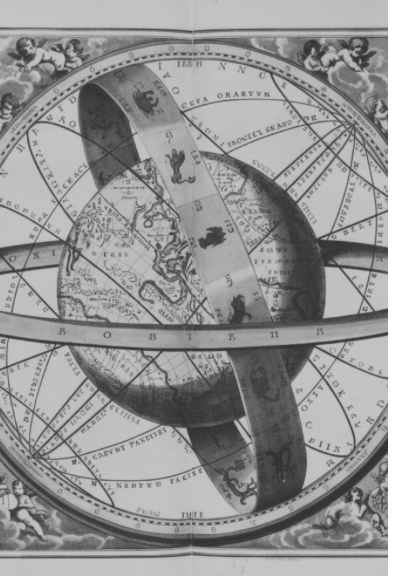 Celestial map from Andreas Cellarius's Harmonia Macrocosmica atlas. 
