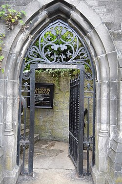 Gate to Marsh's Library