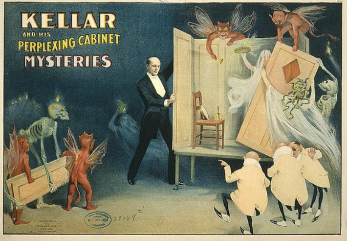 Harry Kellar magic show